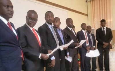 Aare Olumuyiwa Akinboro, SAN, Felicitates with Newly Inaugurated NBA Damaturu Branch Executives
