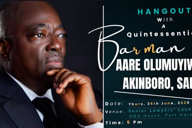 AARE OLUMUYIWA AKINBORO, SAN, TO FEATURE IN “HANGOUT WITH A QUINTESSENTIAL BARMAN” IN PORT HARCOURT