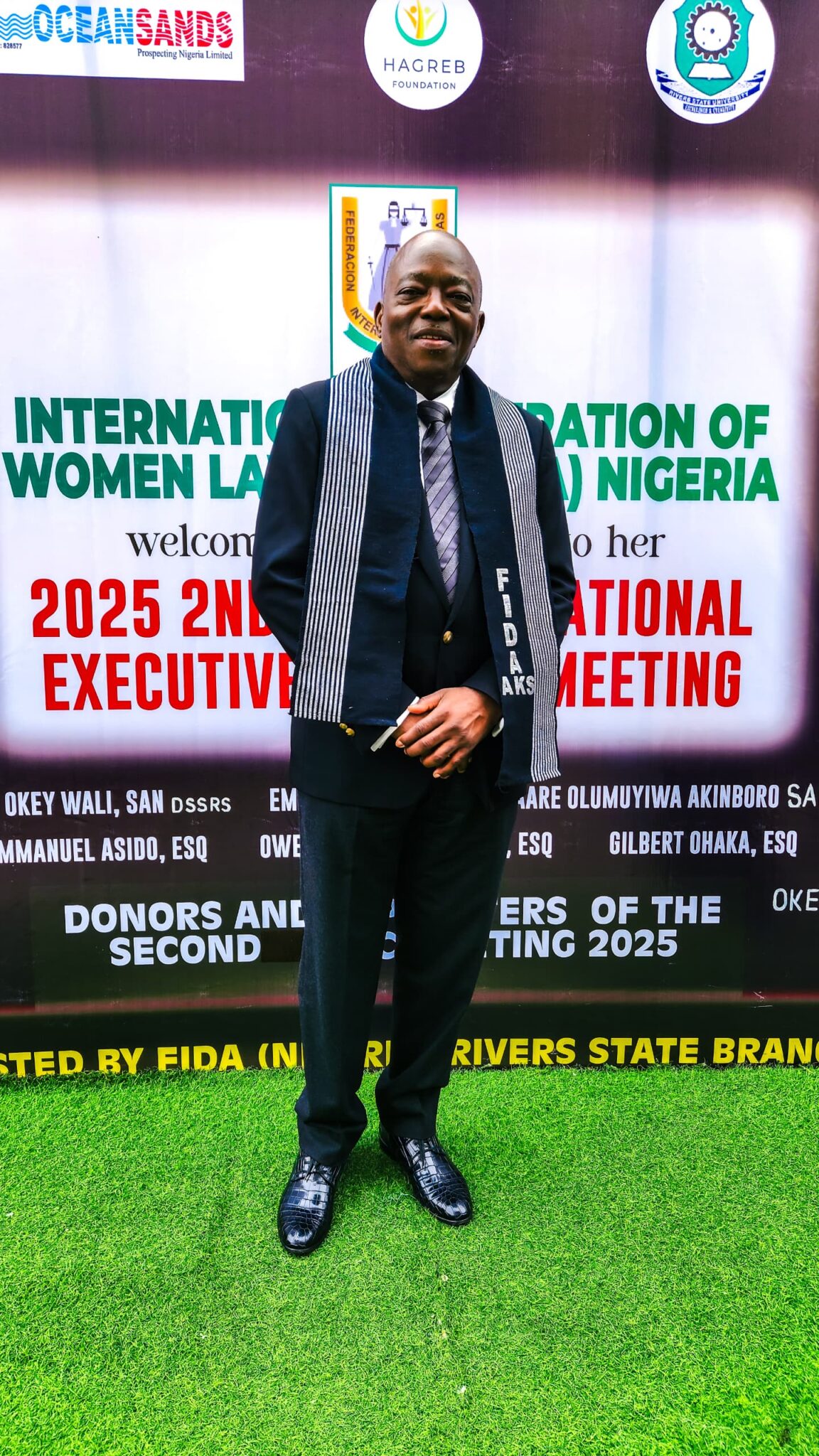 Aare Olumuyiwa Akinboro, SAN Graces FIDA Nigeria’s 2025 Second Quarter NEC Meeting in Port Harcourt