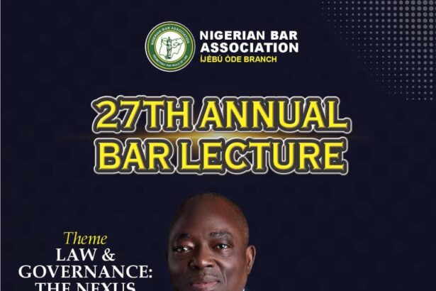 Aare Olumuyiwa Akinboro, SAN to Deliver Keynote at NBA Ijebu Ode’s 27th Annual Bar Lecture